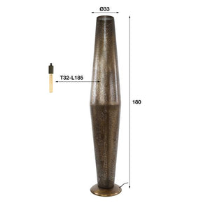 Vloerlamp 5L cosmic / Brons antiek (Magazijn sale)