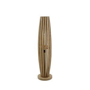 Vloerlamp 1L orbit / Massief mango naturel