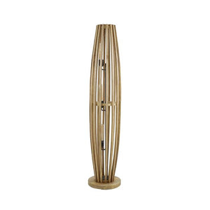 Vloerlamp 3L orbit L / Massief mango naturel