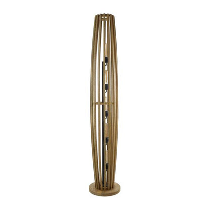 Vloerlamp 5L orbit XL / Massief mango naturel
