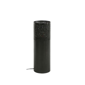 Vloerlamp Ø20 cilinder 60cm / Zwart nikkel
