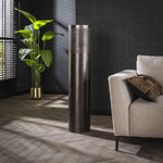 Vloerlamp Ø25 cilinder 120cm / Zwart nikkel