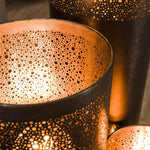 Vloerlamp Ø25 cilinder 120cm / Zwart nikkel