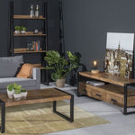 Salontafel Livingfurn Strong mangohout 110x60 cm (Magazijn sale)