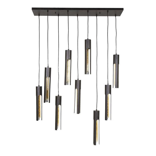Hanglamp 5+4 tube / Artic zwart