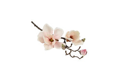 Kunstbloem Magnolia Cinthya crème - 48 cm hoog