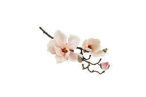Kunstbloem Magnolia Cinthya crème - 48 cm hoog