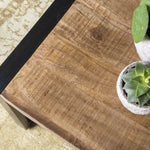 Salontafel Livingfurn Strong mangohout 110x60 cm (Magazijn sale)