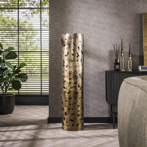 Vloerlamp patch cylinder / Brons antiek (Magazijn sale)