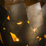 Vloerlamp patch cylinder / Brons antiek (Magazijn sale)