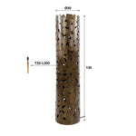 Vloerlamp patch cylinder / Brons antiek (Magazijn sale)