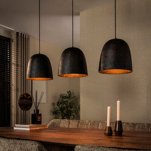Hanglamp Nova 3-lichts / Smoked brown