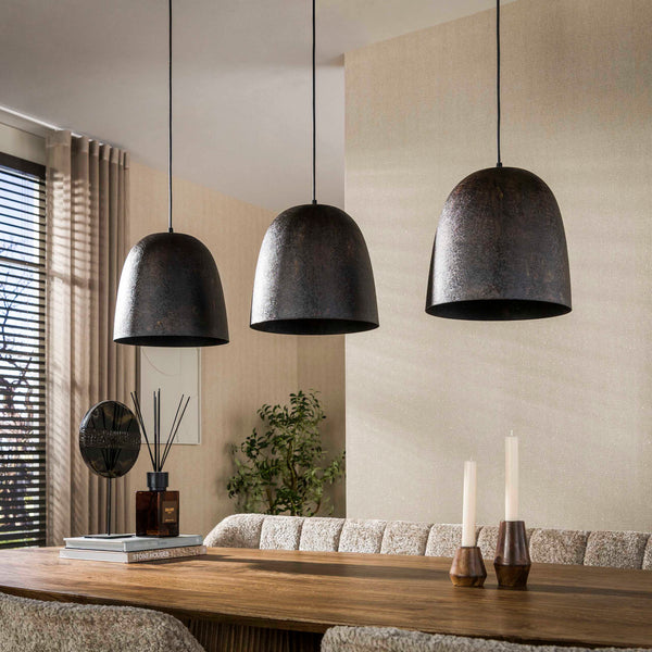 Hanglamp Nova 3-lichts / Smoked brown