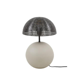 Tafellamp 1L sphere natural / Natural grey (Magazijn sale)