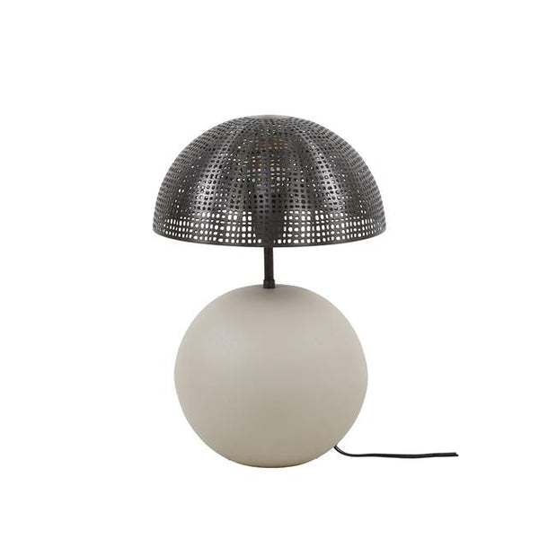 Tafellamp 1L sphere natural / Natural grey (Magazijn sale)