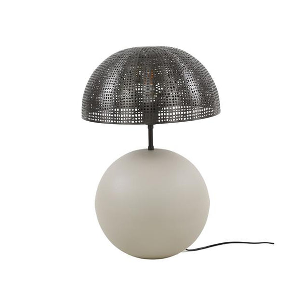 Tafellamp 1L sphere natural L / Natural grey (Magazijn sale)