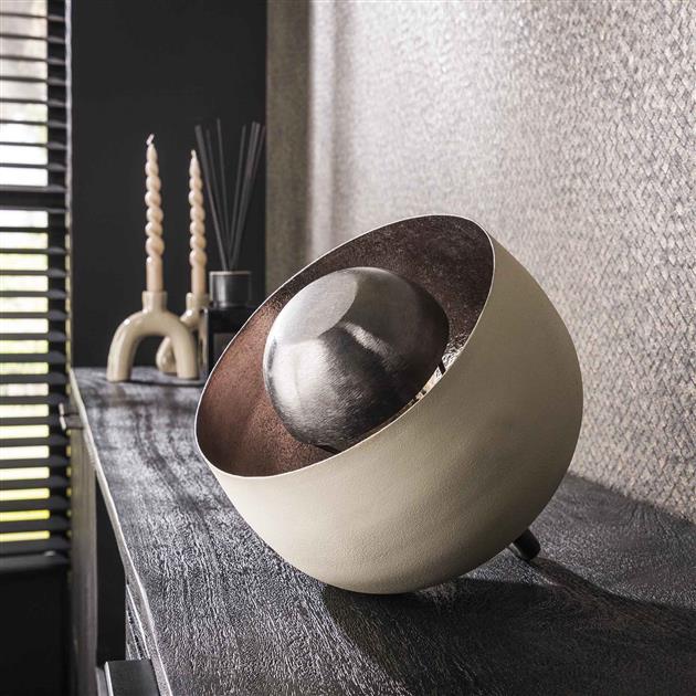 Tafellamp Ø22 basket / Natural grey (Magazijn sale)