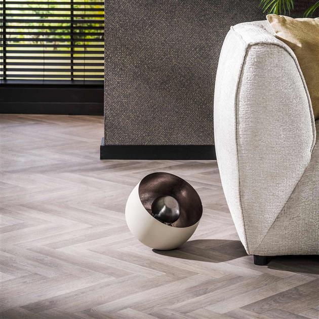 Tafellamp Ø28 basket / Natural grey (Magazijn sale)