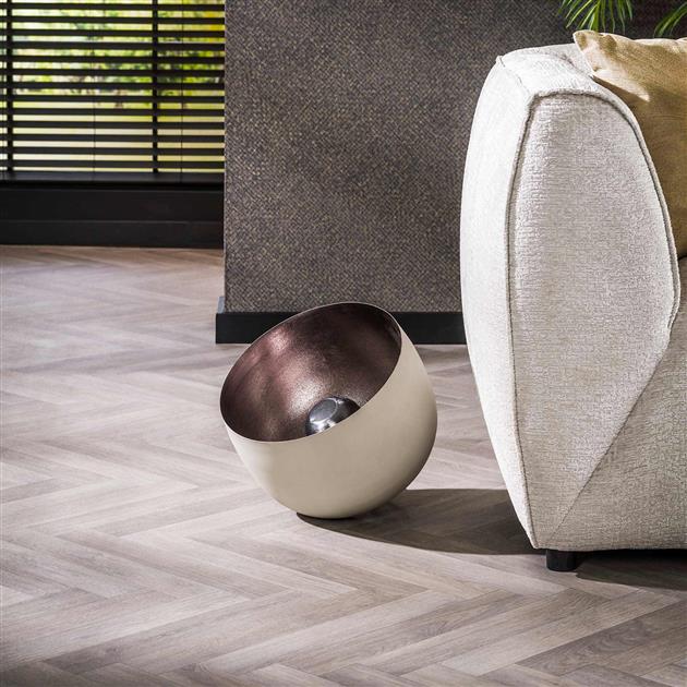 Tafellamp Ø36 basket L / Natural grey (Magazijn sale)