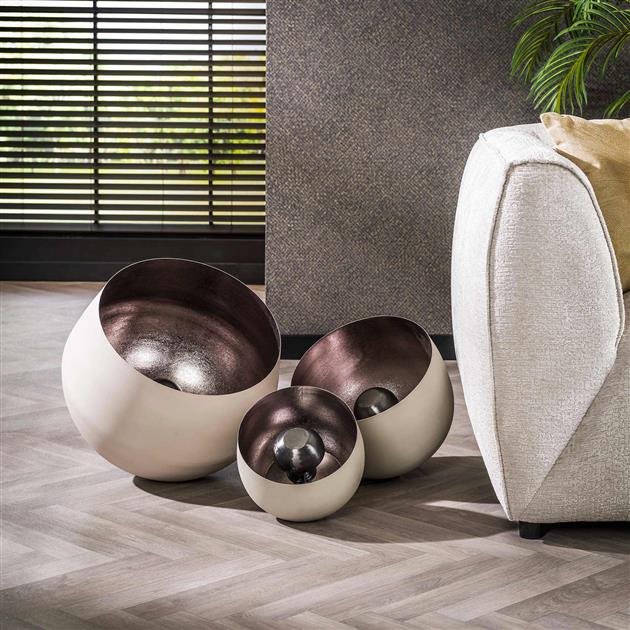 Tafellamp Ø50 basket XL / Natural grey (Magazijn sale)