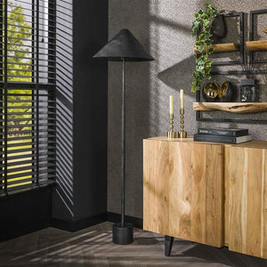 Vloerlamp kosmos LED-dimmer / Charcoal (Magazijn sale)