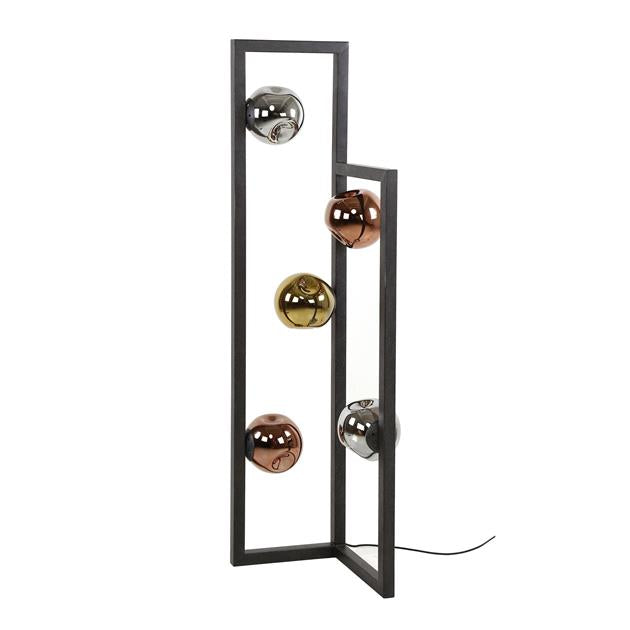 Vloerlamp 5L stellar / Artic zwart