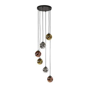 Hanglamp 6L stellar / Artic zwart