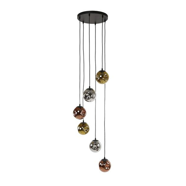 Hanglamp 6L stellar / Artic zwart