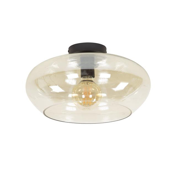 Plafondlamp elevate glass / Amber color glas