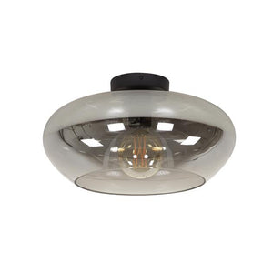 Plafondlamp elevate glass / Smoke grey glas