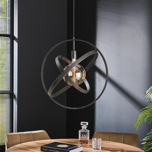 Hanglamp 1L Galaxy / Artic zwart