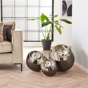 Tafellamp Ø28 mirror / Zwart nikkel (Magazijn sale)