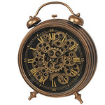 Tafel radarklok wekker -  Brooks koper 39x45 cm