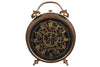 Tafel radarklok wekker -  Brooks koper 39x45 cm