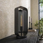 Tafellamp 1L mesh rotate / Artic zwart