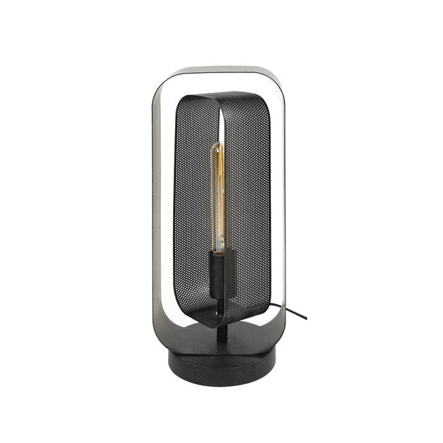 Tafellamp 1L mesh rotate / Artic zwart