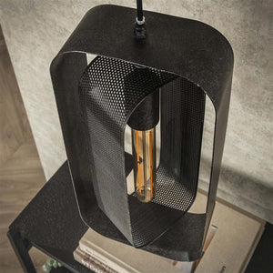 Hanglamp 3L mesh rotate / Artic zwart