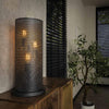 Tafellamp 3L koker mesh / Artic zwart (Magazijn sale)