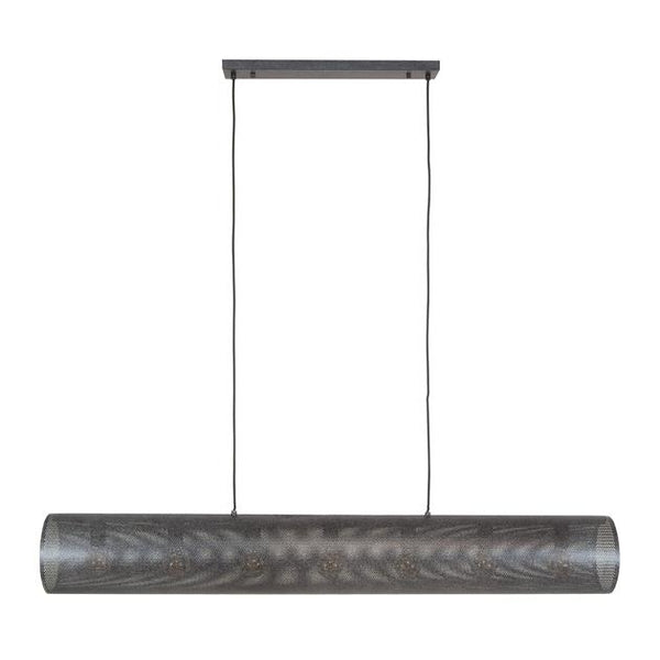 Hanglamp 7L koker XL mesh / Artic zwart (Magazijn sale)
