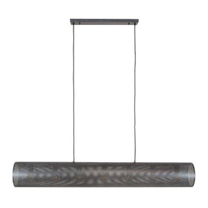 Hanglamp 7L koker XL mesh / Artic zwart (Magazijn sale)