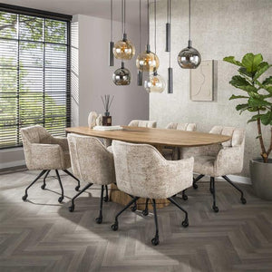 Hanglamp Sfera Tricolore 5+4-lichts / Artic zwart