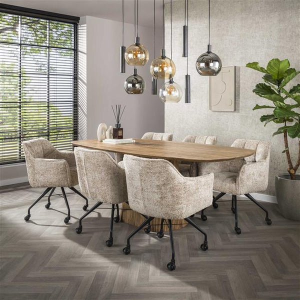 Hanglamp Sfera Tricolore 5+4-lichts / Artic zwart