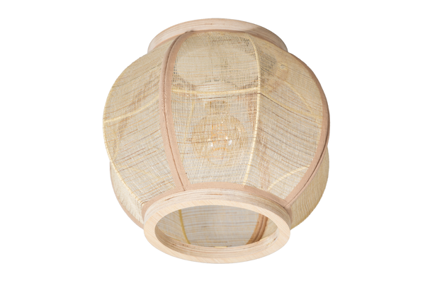 Stoffen Plafonniere ETH zandkleur 33cm