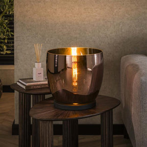 Vloerlamp UP XL / Copper color glas (Magazijn sale)