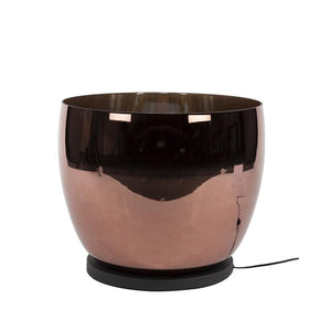 Vloerlamp UP XXL 48x48x41 cm / Koper glas