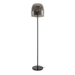Vloerlamp 1L drift glass / Smoke grey glas
