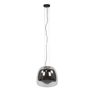 Hanglamp 1L drift XL glass / Smoke grey glas