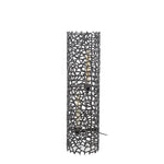 Vloerlamp  Ø25 weaver cylinder L / Zwart nikkel (Magazijn sale)