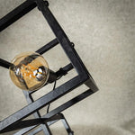 Vloerlamp 4L kubus / Charcoal (Magazijn sale)