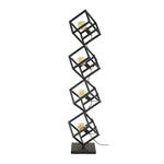Vloerlamp 4L kubus / Charcoal (Magazijn sale)